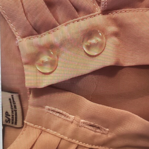 Chiffon Victorian blouse S - Picture 6 of 7